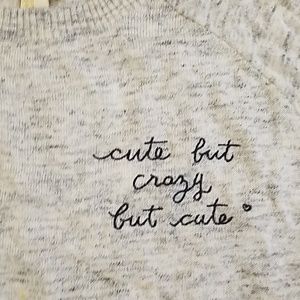 Cute but crazy sweater